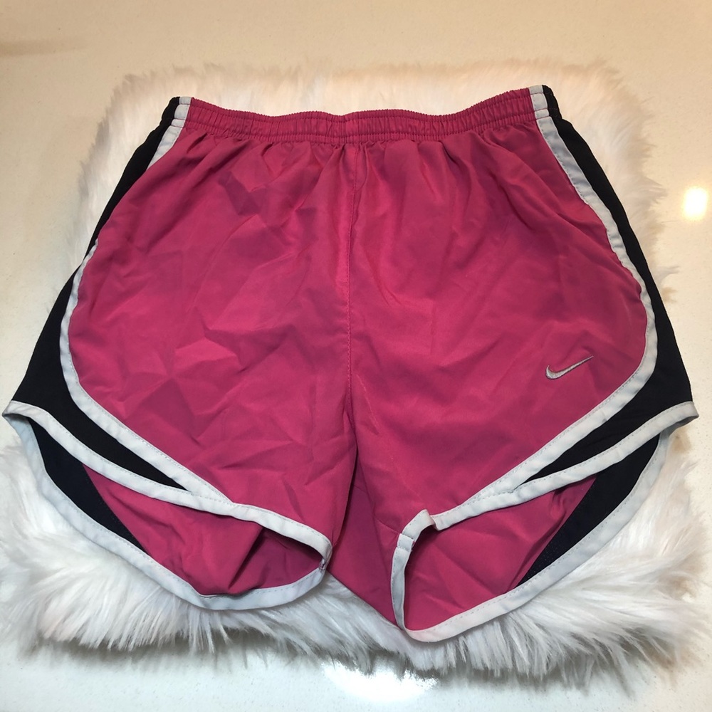 Pink & Black Nike Dri-Fit Running Shorts